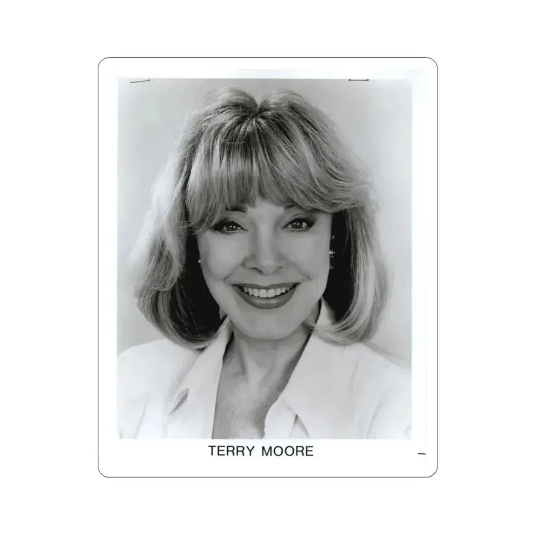 Terry Moore #670 (Vintage Female Icon) STICKER Vinyl Kiss-Cut Decal 3 Inch White - The Sticker Space