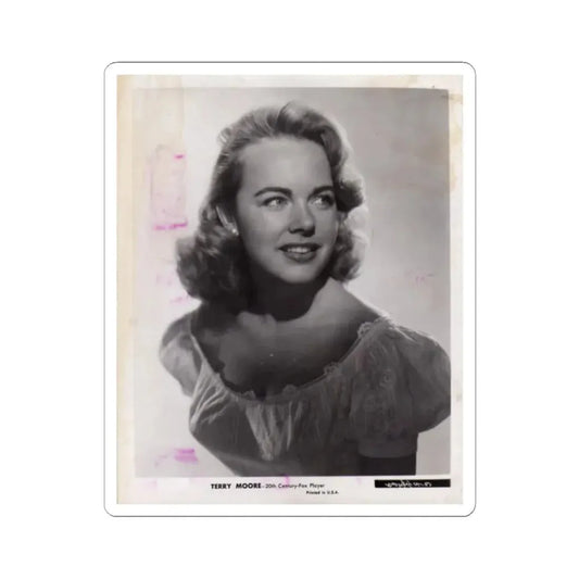 Terry Moore #692 (Vintage Female Icon) STICKER Vinyl Kiss-Cut Decal 2 Inch White - The Sticker Space