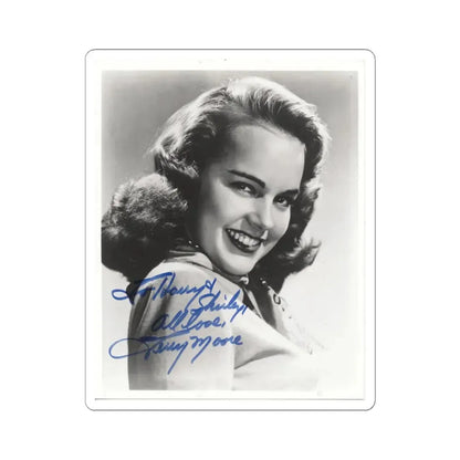 Terry Moore #90 (Vintage Female Icon) STICKER Vinyl Kiss-Cut Decal 4 Inch White - The Sticker Space