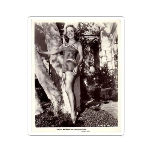 Terry Moore #96 (Vintage Female Icon) STICKER Vinyl Kiss-Cut Decal 2 Inch White - The Sticker Space