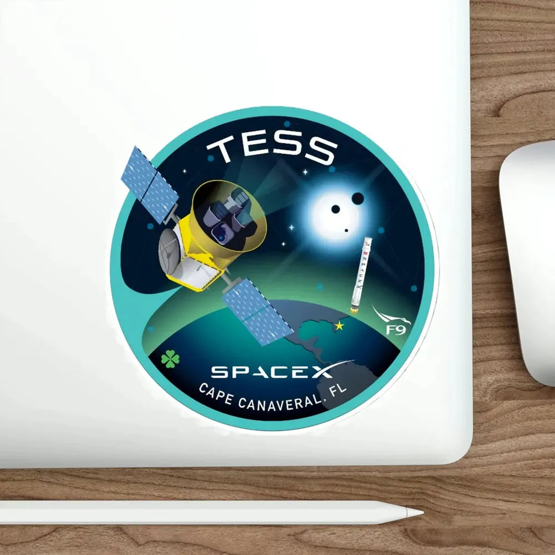 TESS (SpaceX) STICKER Vinyl Die-Cut Decal - The Sticker Space