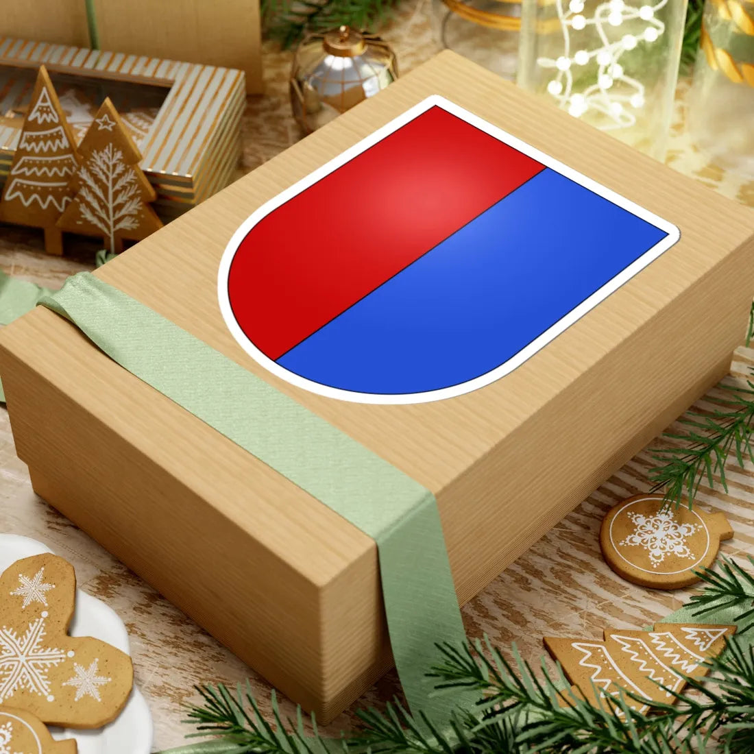 Tessin-coat of arms (Switzerland) (Coat of Arms) STICKER Vinyl Kiss-Cut Decal - The Sticker Space