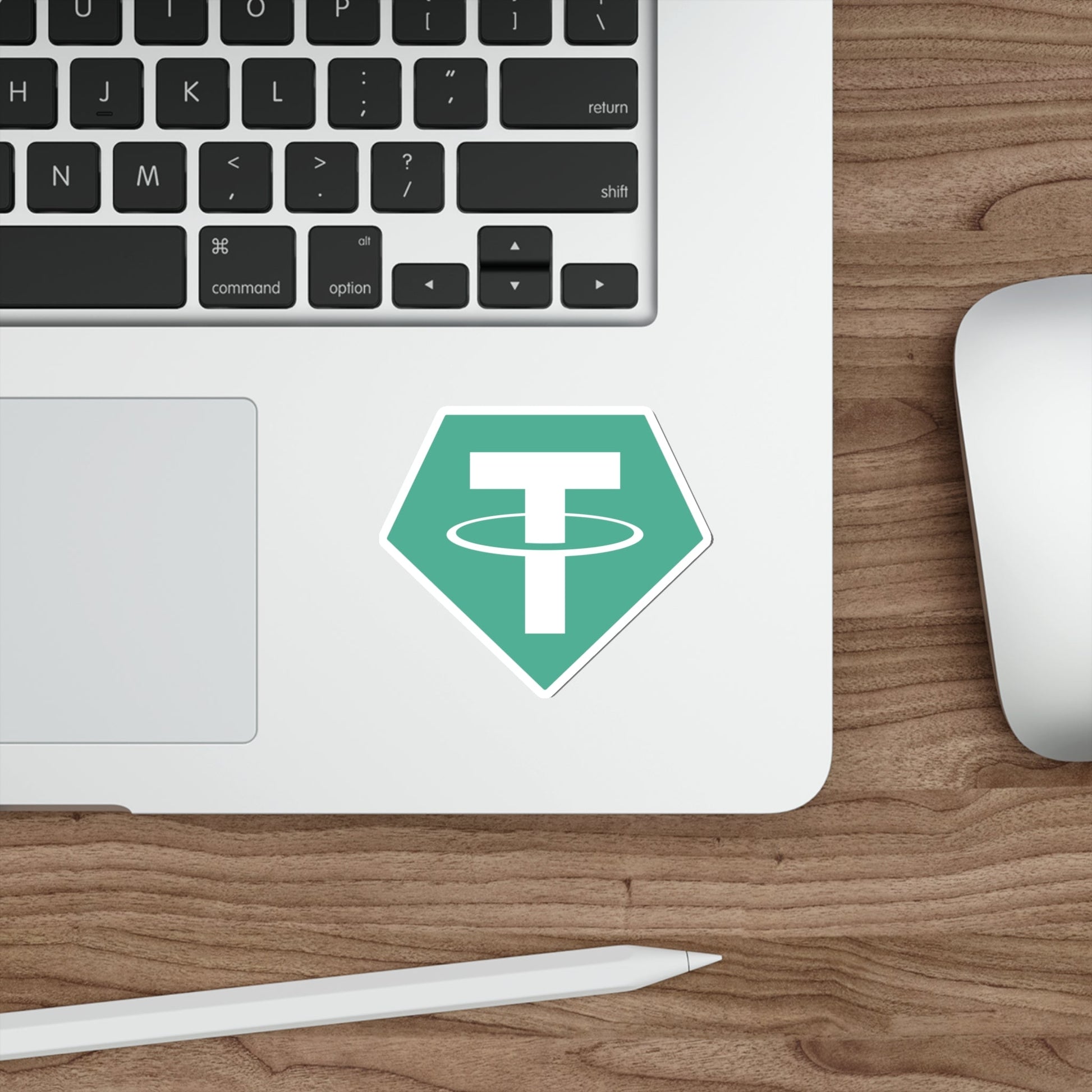 TETHER USDT (Cryptocurrency) STICKER Vinyl Die-Cut Decal-The Sticker Space