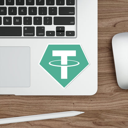 TETHER USDT (Cryptocurrency) STICKER Vinyl Die-Cut Decal-The Sticker Space