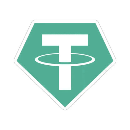 TETHER USDT (Cryptocurrency) STICKER Vinyl Die-Cut Decal 2 Inch - The Sticker Space