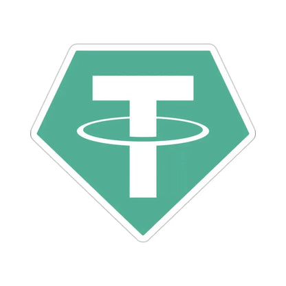 TETHER USDT (Cryptocurrency) STICKER Vinyl Die-Cut Decal 2 Inch - The Sticker Space