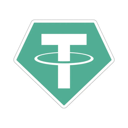 TETHER USDT (Cryptocurrency) STICKER Vinyl Die-Cut Decal 6 Inch - The Sticker Space