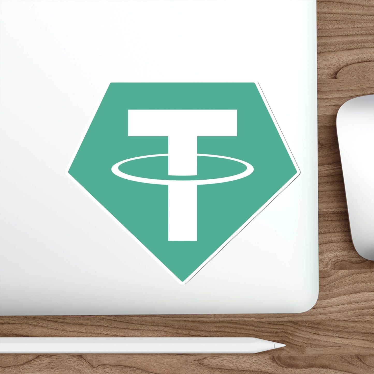 TETHER USDT (Cryptocurrency) STICKER Vinyl Die-Cut Decal-The Sticker Space