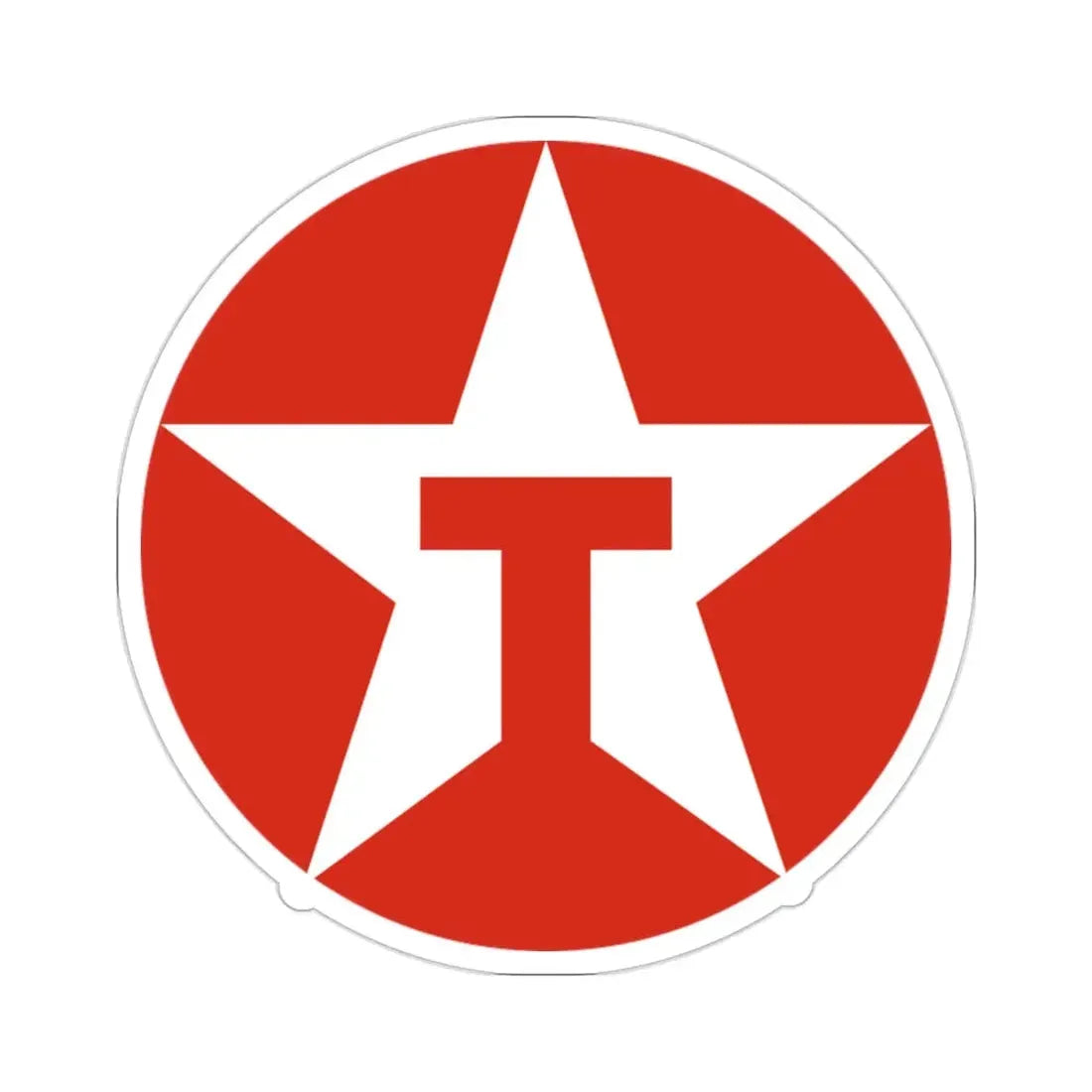 Texaco Logo STICKER Vinyl Die-Cut Decal 2 Inch - The Sticker Space
