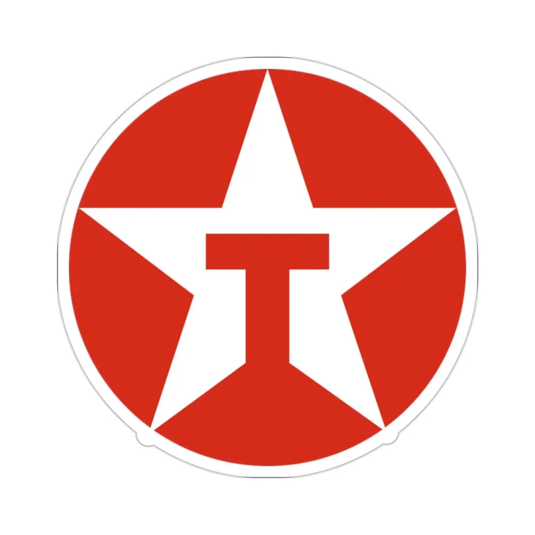 Texaco Logo STICKER Vinyl Die-Cut Decal 2 Inch - The Sticker Space