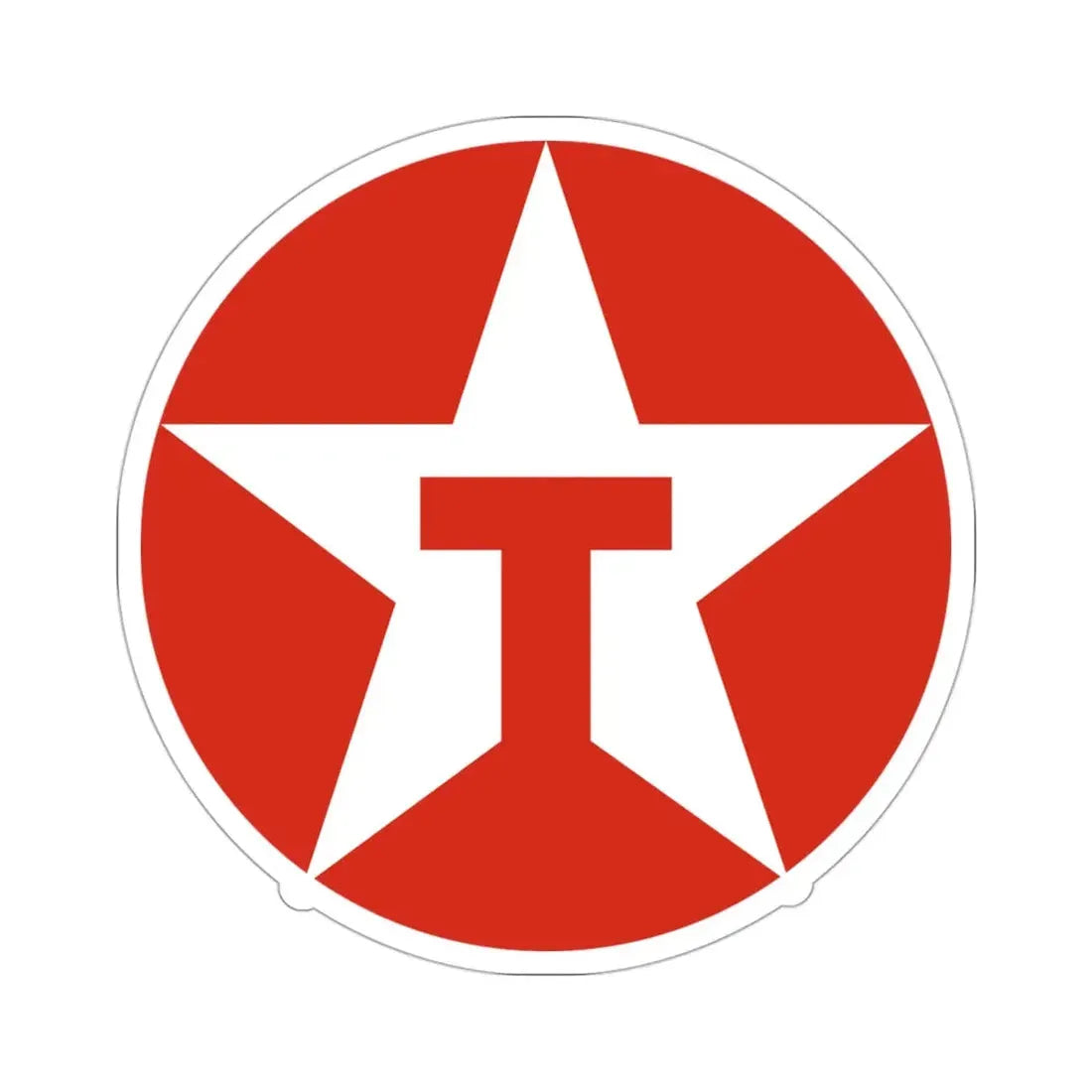 Texaco Logo STICKER Vinyl Die-Cut Decal 3 Inch - The Sticker Space