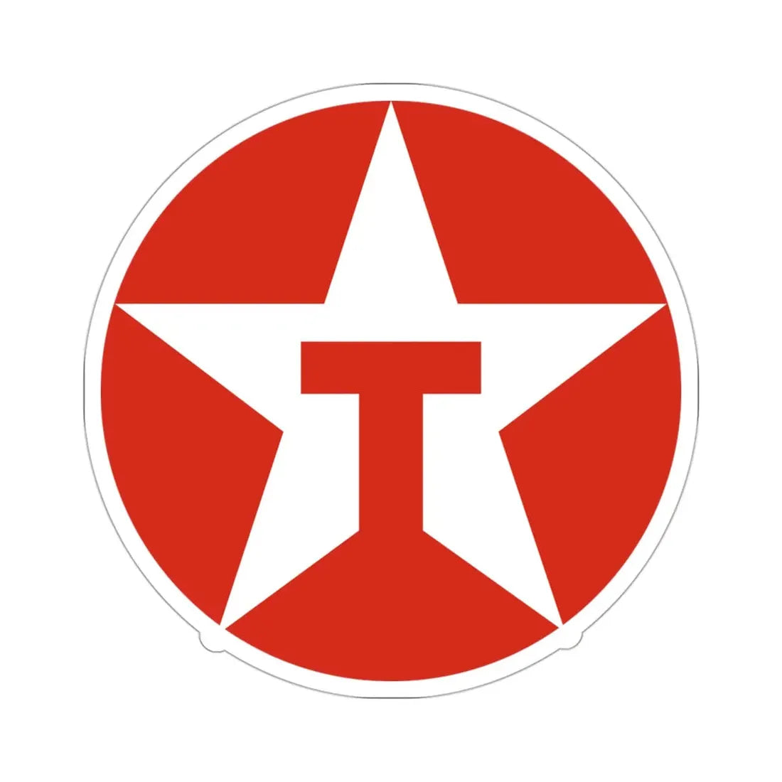 Texaco Logo STICKER Vinyl Die-Cut Decal 3 Inch - The Sticker Space