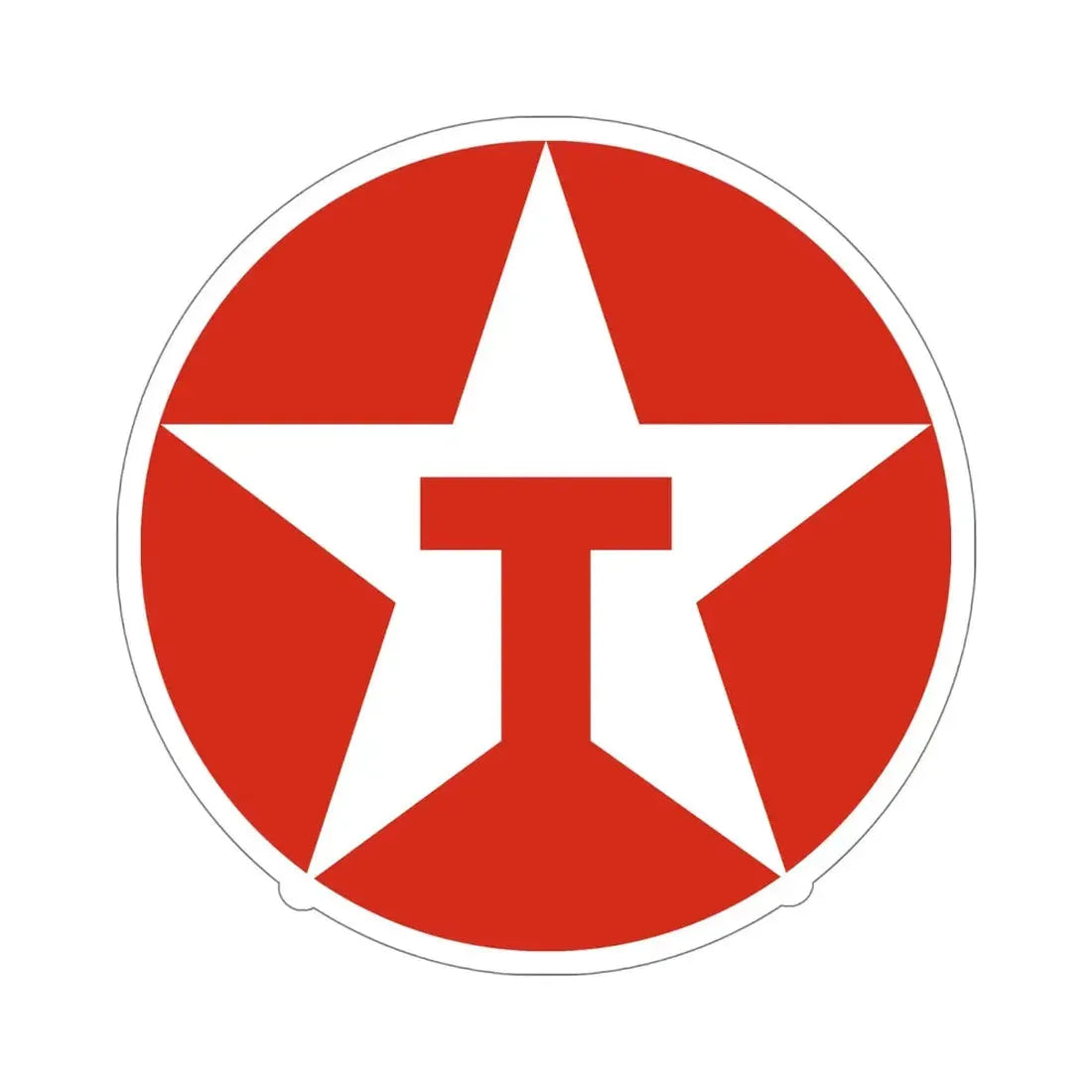 Texaco Logo STICKER Vinyl Die-Cut Decal 6 Inch - The Sticker Space