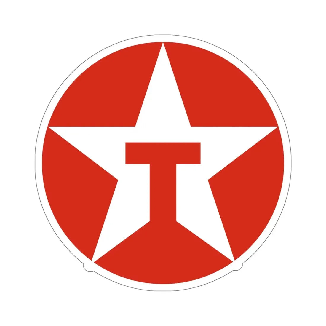 Texaco Logo STICKER Vinyl Die-Cut Decal 6 Inch - The Sticker Space