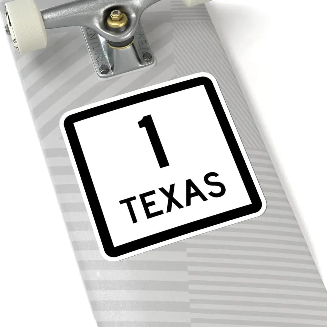 Texas 1 (Texas) (Road Sign) STICKER Vinyl Kiss-Cut Decal - The Sticker Space