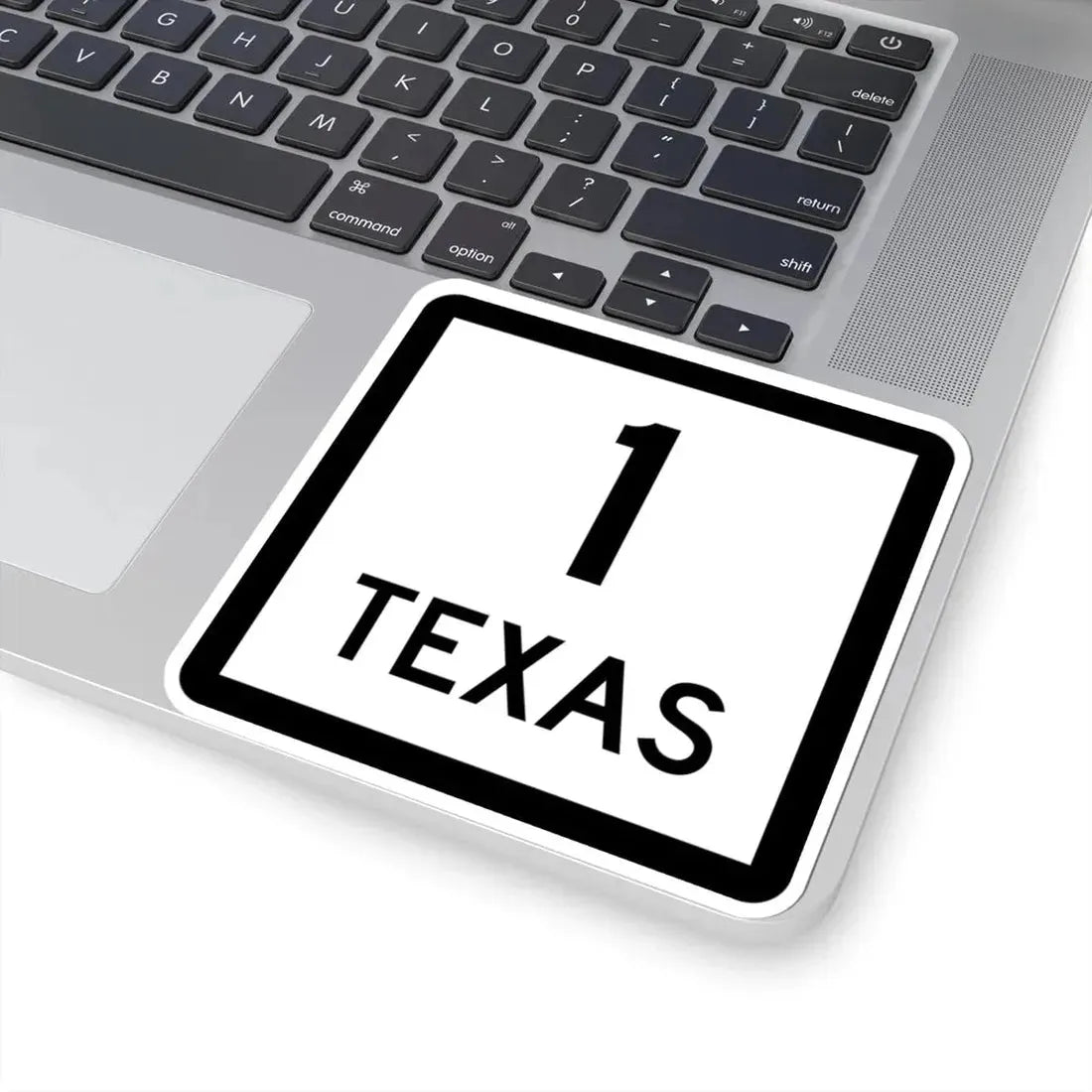 Texas 1 (Texas) (Road Sign) STICKER Vinyl Kiss-Cut Decal - The Sticker Space
