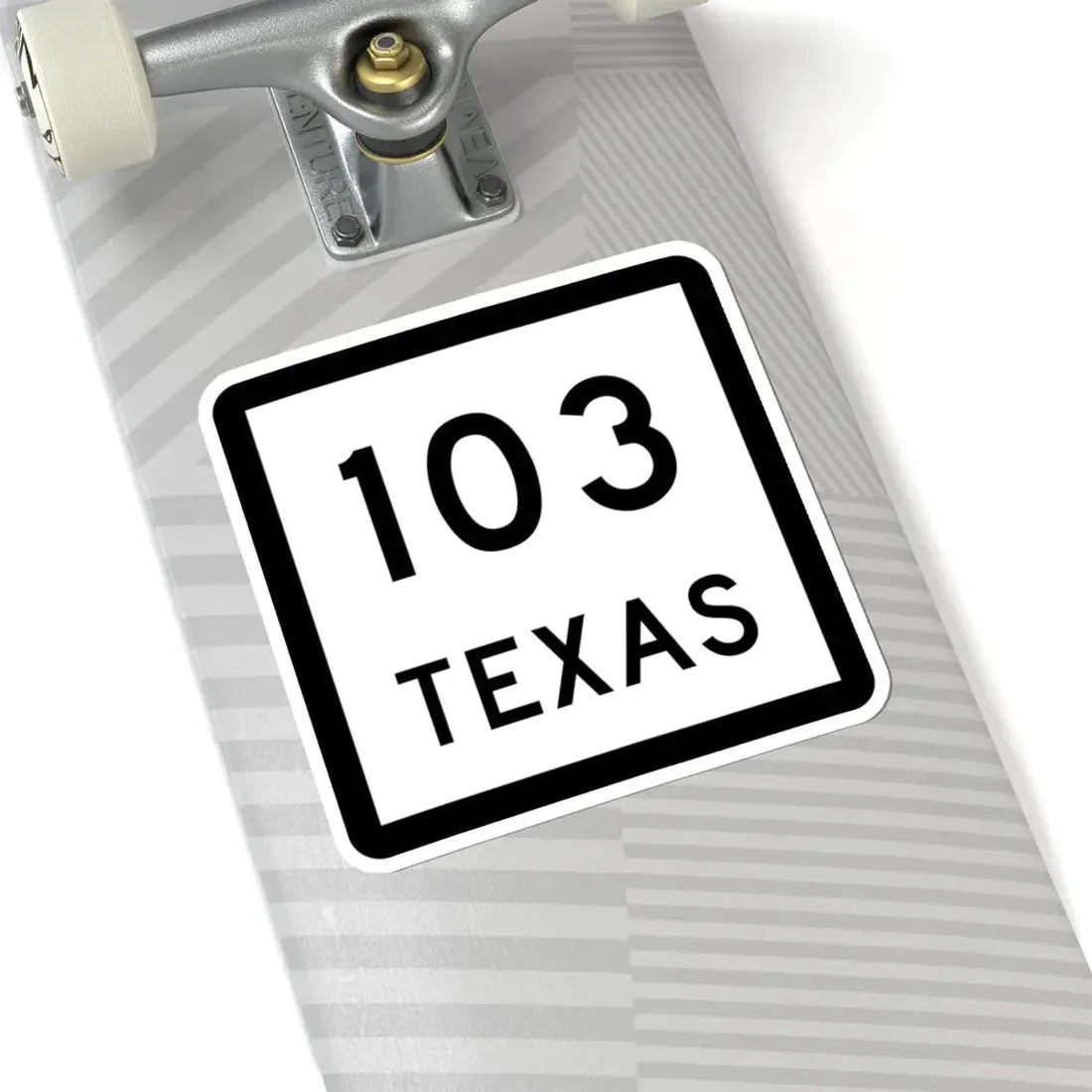 Texas 103 (Texas) (Road Sign) STICKER Vinyl Kiss-Cut Decal - The Sticker Space
