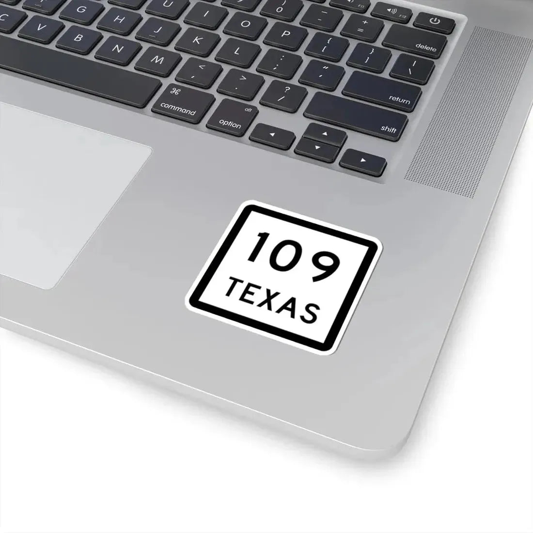 Texas 109 (Texas) (Road Sign) STICKER Vinyl Kiss-Cut Decal - The Sticker Space