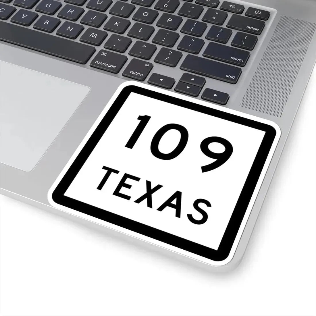 Texas 109 (Texas) (Road Sign) STICKER Vinyl Kiss-Cut Decal - The Sticker Space