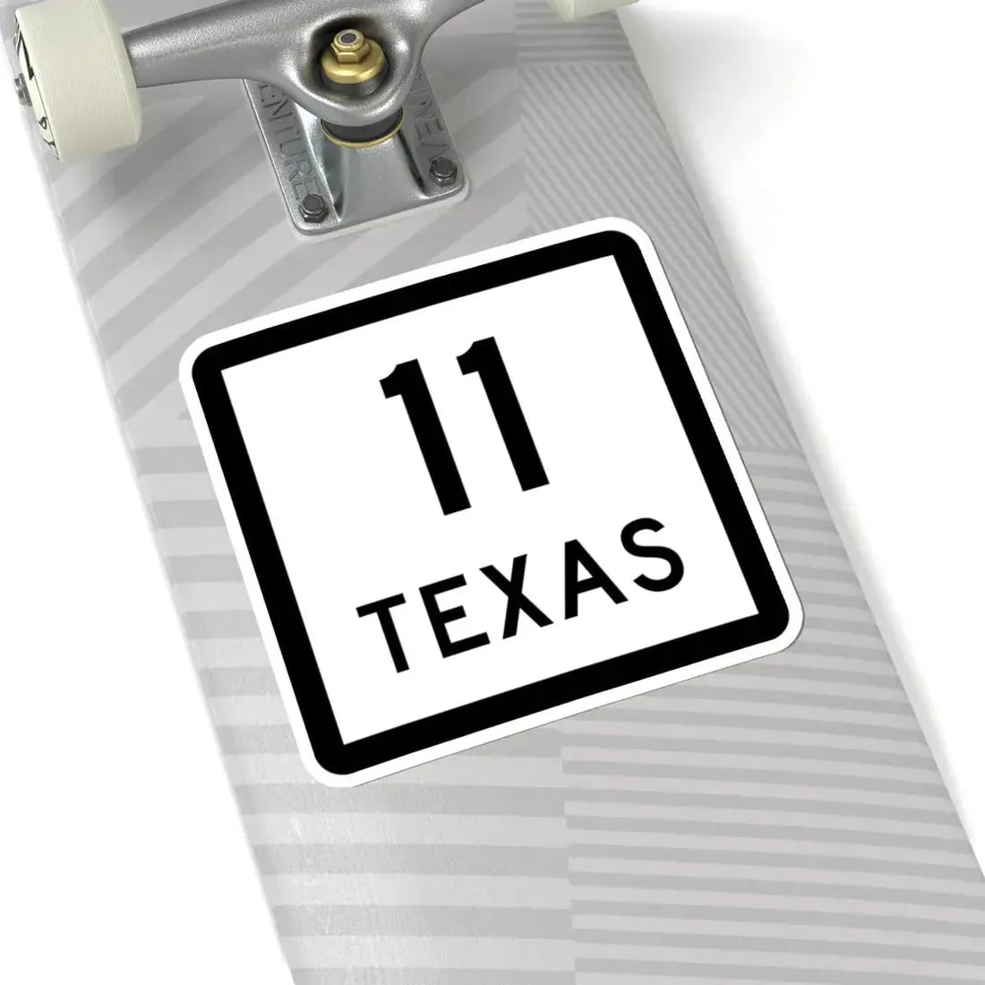 Texas 11 (Texas) (Road Sign) STICKER Vinyl Kiss-Cut Decal - The Sticker Space