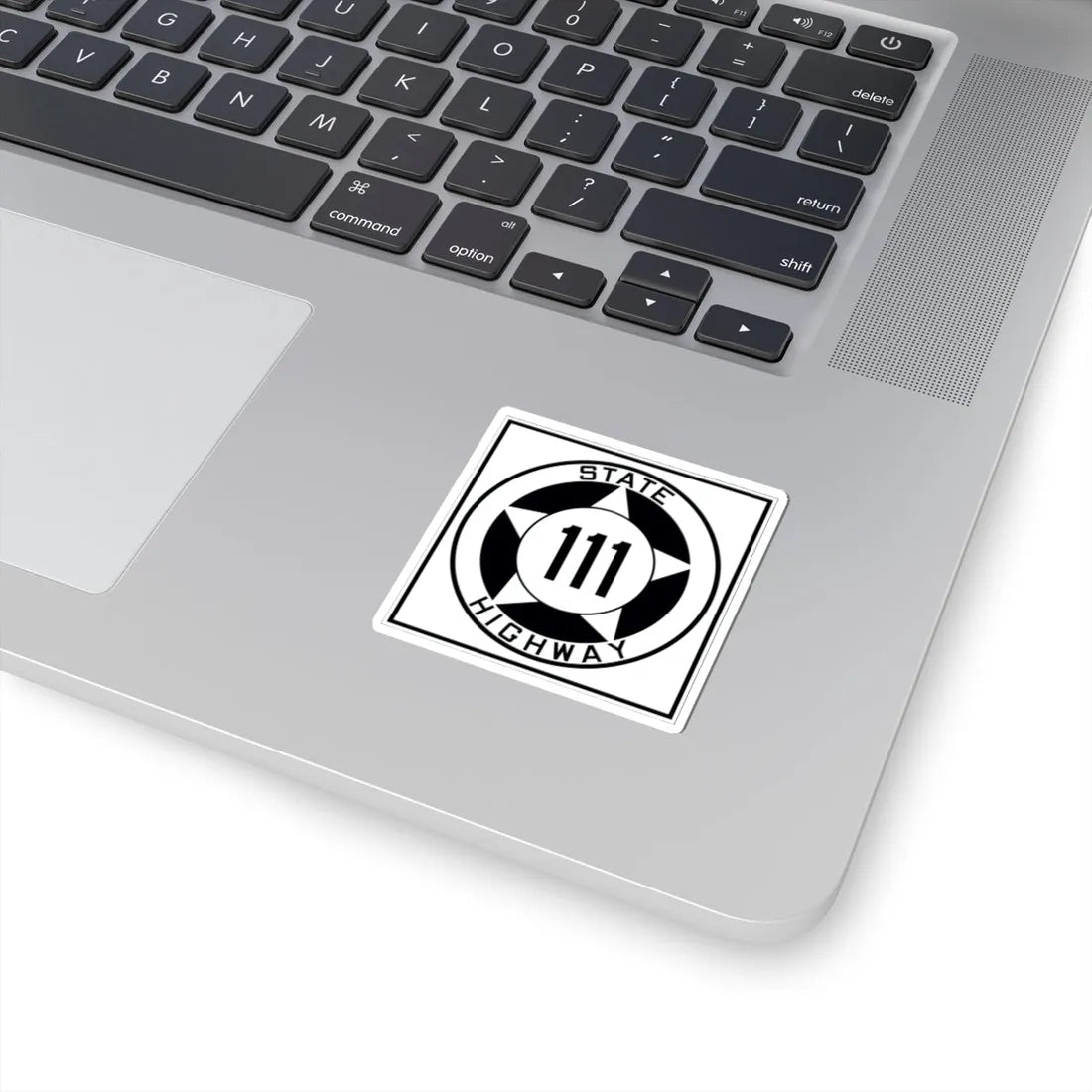 Texas 111 1935 (Texas) (Road Sign) STICKER Vinyl Kiss-Cut Decal - The Sticker Space
