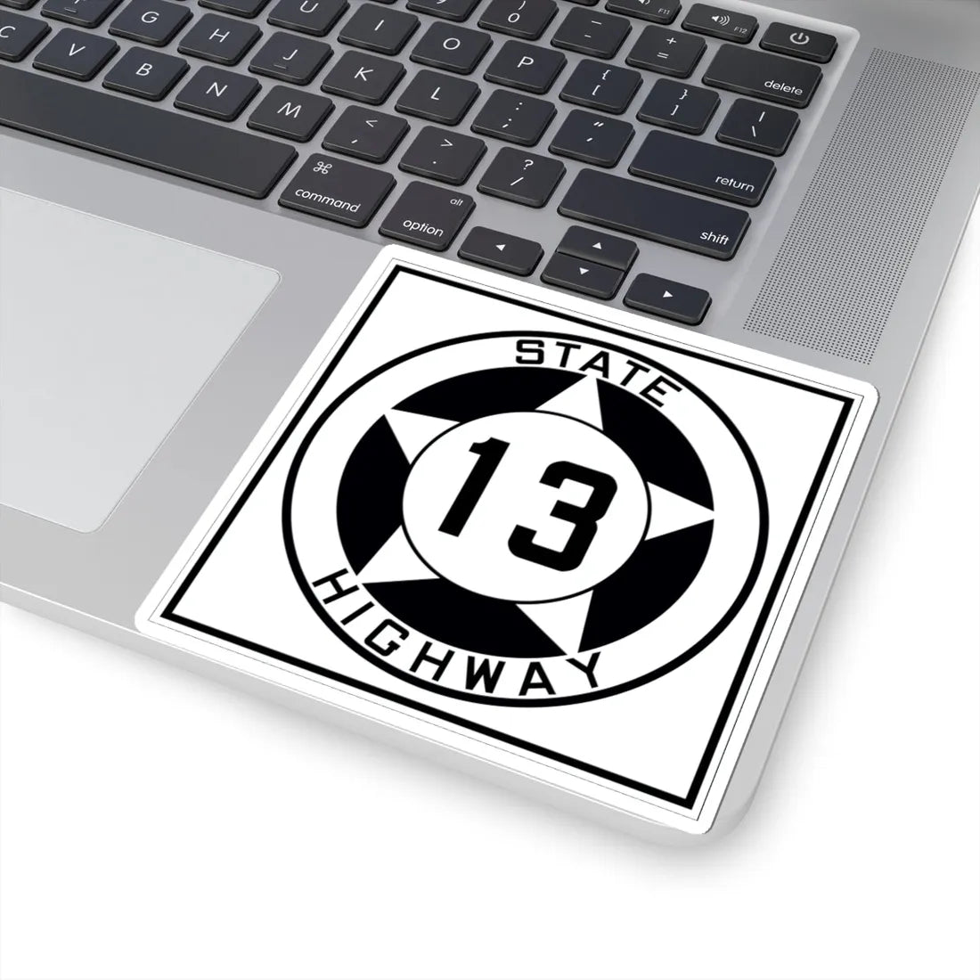 Texas 13 1935 (Texas) (Road Sign) STICKER Vinyl Kiss-Cut Decal - The Sticker Space