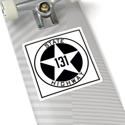 Texas 131 1917 (Texas) (Road Sign) STICKER Vinyl Kiss-Cut Decal - The Sticker Space