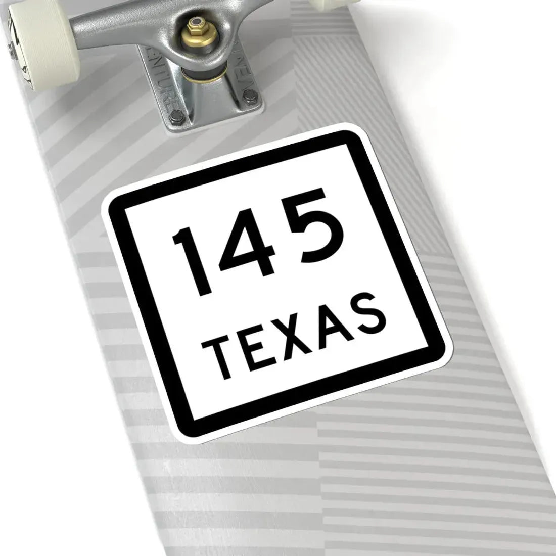 Texas 145 (Texas) (Road Sign) STICKER Vinyl Kiss-Cut Decal - The Sticker Space