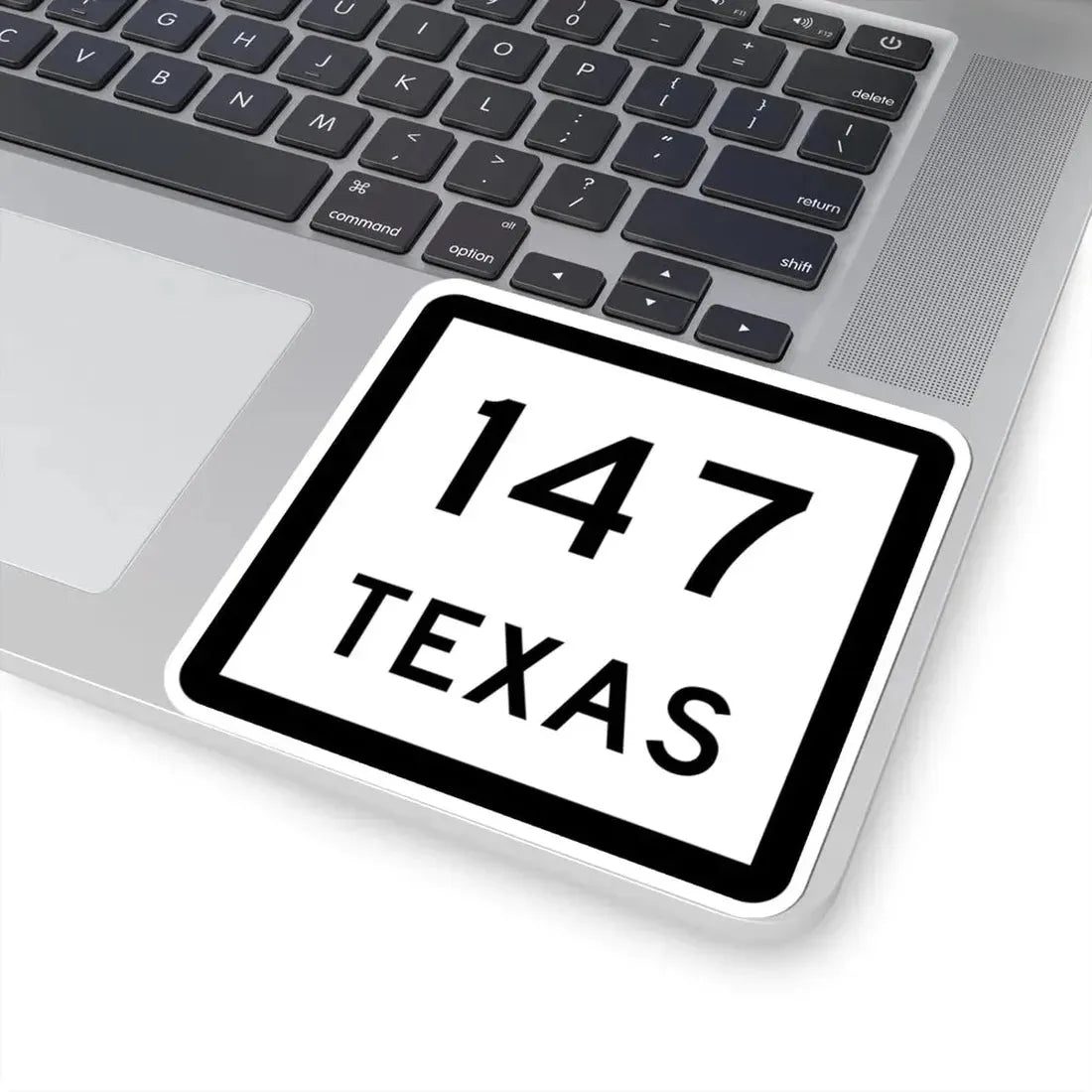 Texas 147 (Texas) (Road Sign) STICKER Vinyl Kiss-Cut Decal - The Sticker Space