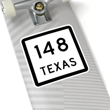Texas 148 (Texas) (Road Sign) STICKER Vinyl Kiss-Cut Decal - The Sticker Space