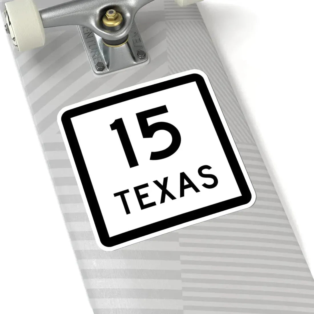 Texas 15 (Texas) (Road Sign) STICKER Vinyl Kiss-Cut Decal - The Sticker Space