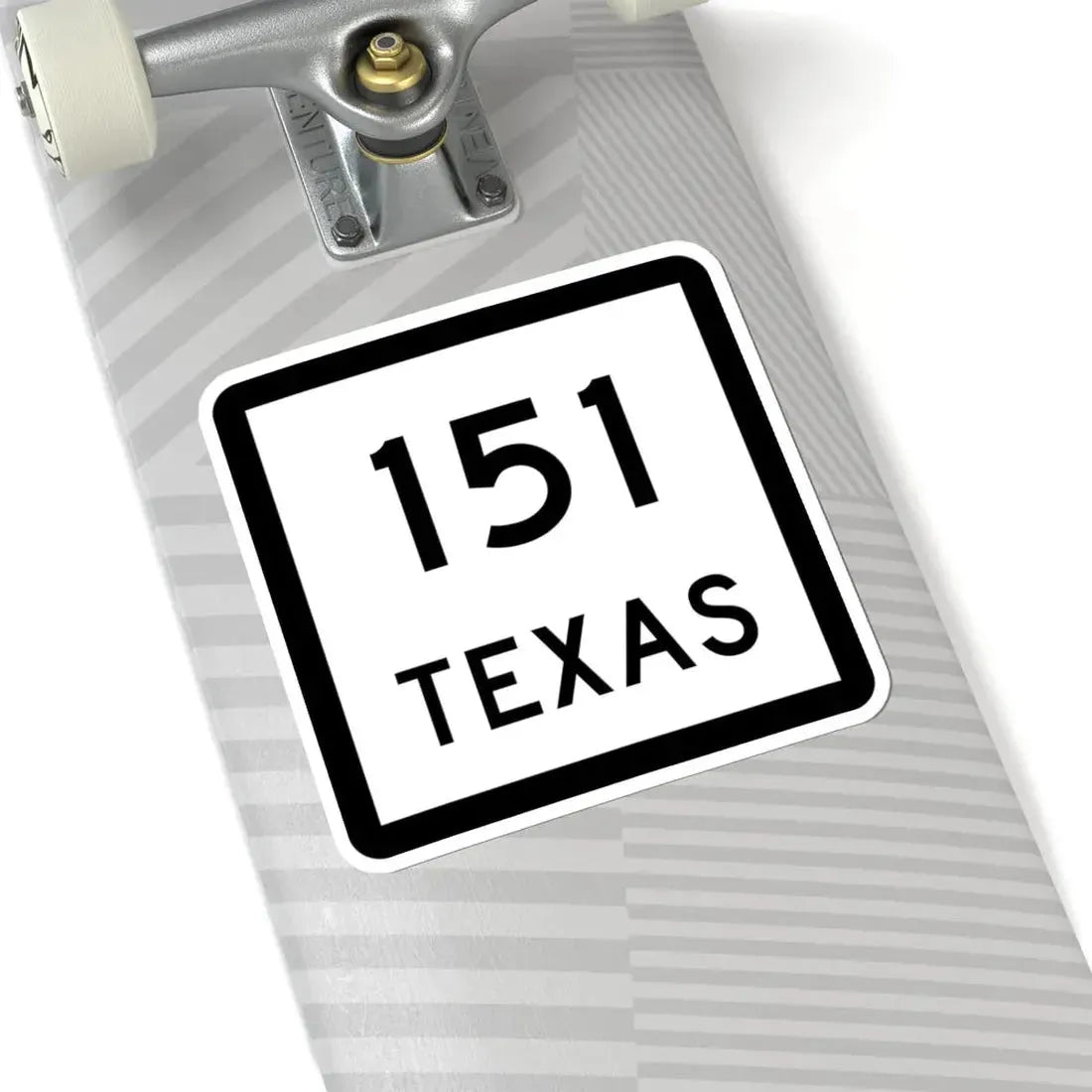 Texas 151 (Texas) (Road Sign) STICKER Vinyl Kiss-Cut Decal - The Sticker Space