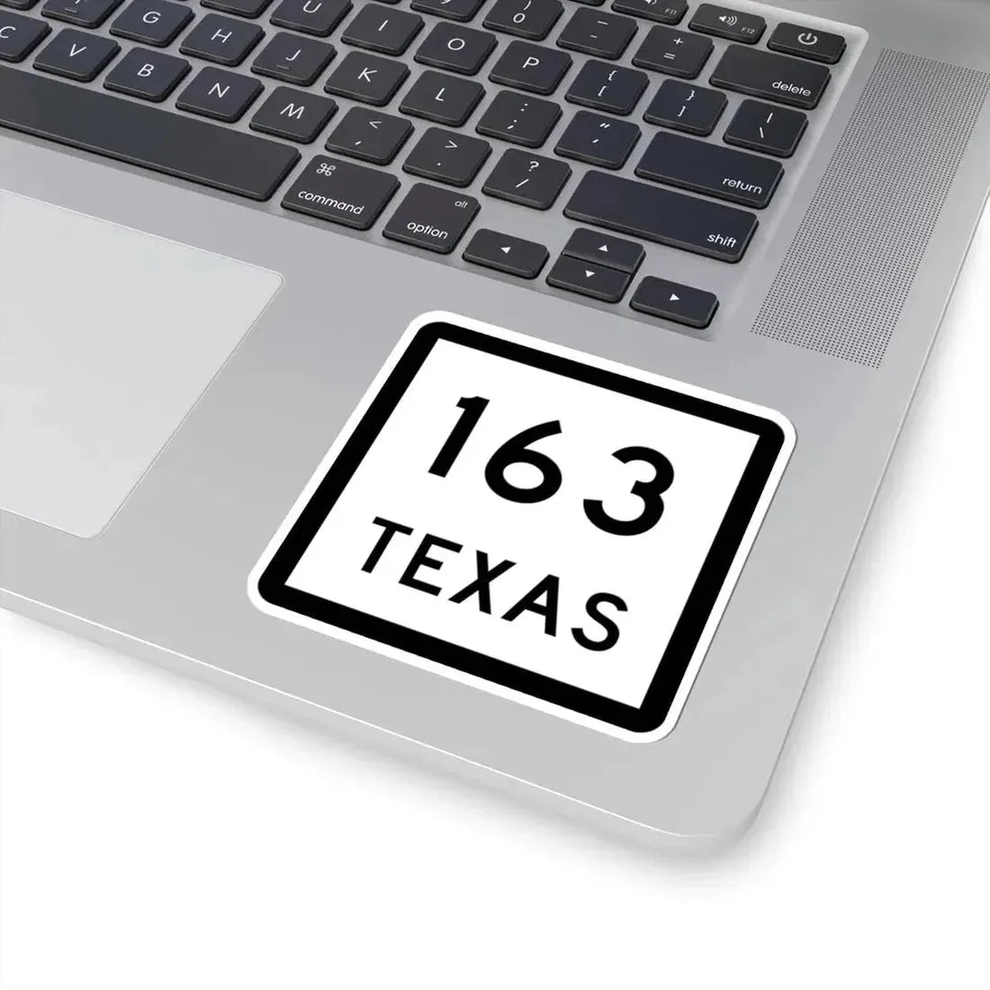 Texas 163 (Texas) (Road Sign) STICKER Vinyl Kiss-Cut Decal - The Sticker Space