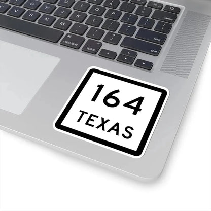 Texas 164 (Texas) (Road Sign) STICKER Vinyl Kiss-Cut Decal - The Sticker Space