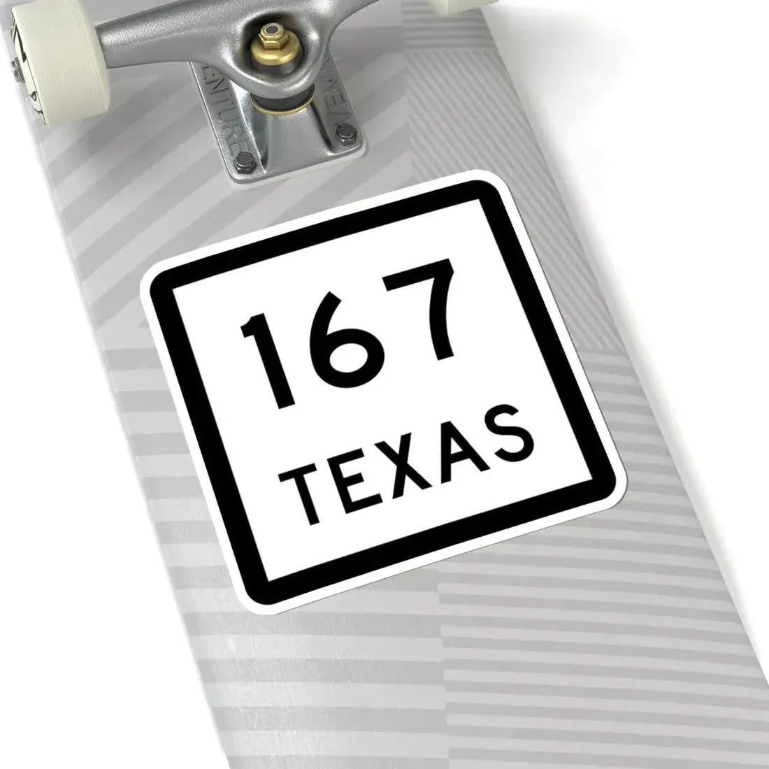 Texas 167 (Texas) (Road Sign) STICKER Vinyl Kiss-Cut Decal - The Sticker Space