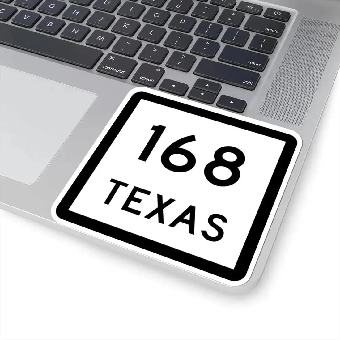 Texas 168 (Texas) (Road Sign) STICKER Vinyl Kiss-Cut Decal - The Sticker Space