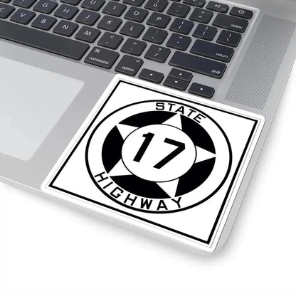 Texas 17 1935 (Texas) (Road Sign) STICKER Vinyl Kiss-Cut Decal - The Sticker Space