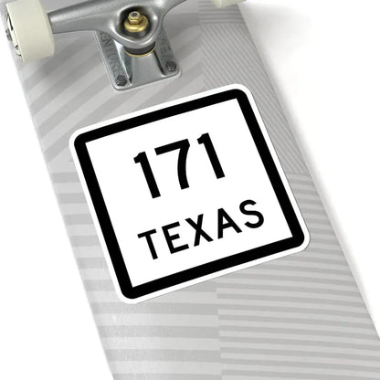Texas 171 (Texas) (Road Sign) STICKER Vinyl Kiss-Cut Decal - The Sticker Space