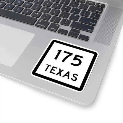 Texas 175 (Texas) (Road Sign) STICKER Vinyl Kiss-Cut Decal - The Sticker Space