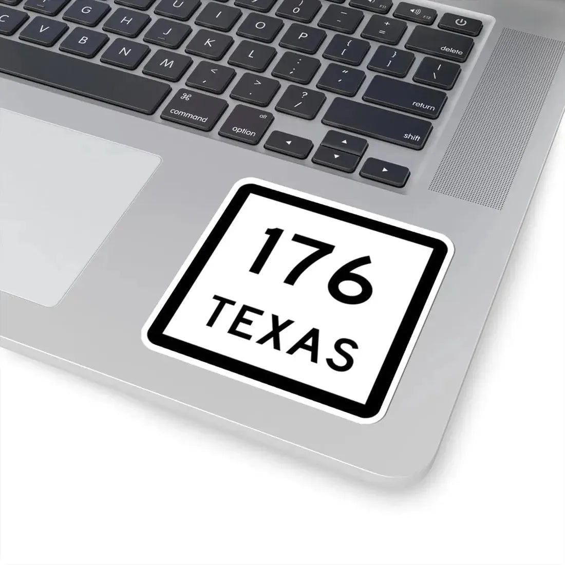Texas 176 (Texas) (Road Sign) STICKER Vinyl Kiss-Cut Decal - The Sticker Space