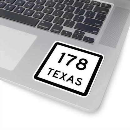 Texas 178 (Texas) (Road Sign) STICKER Vinyl Kiss-Cut Decal - The Sticker Space