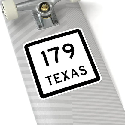 Texas 179 (Texas) (Road Sign) STICKER Vinyl Kiss-Cut Decal - The Sticker Space