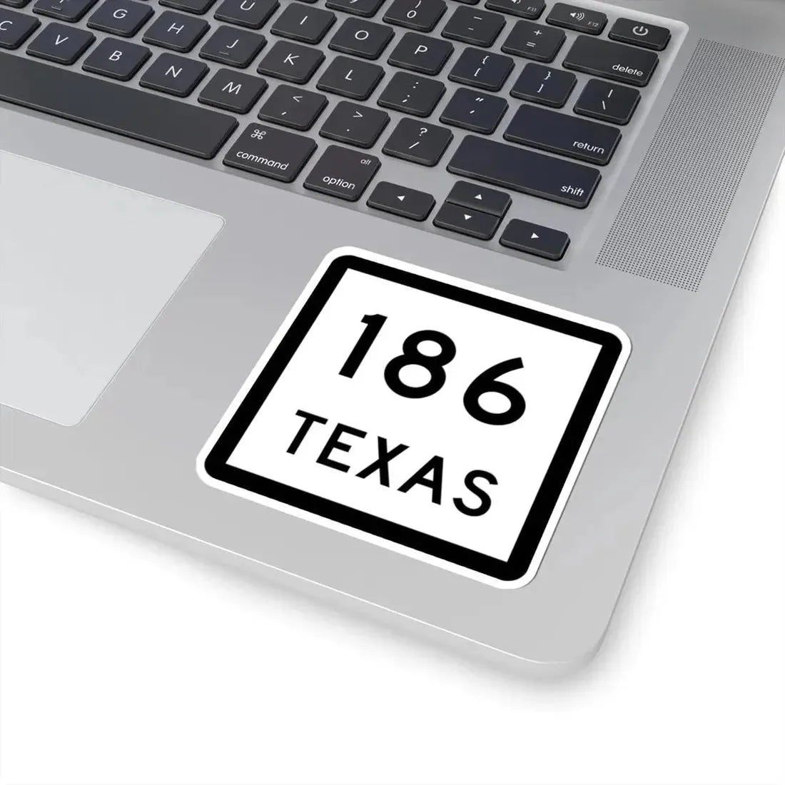 Texas 186 (Texas) (Road Sign) STICKER Vinyl Kiss-Cut Decal - The Sticker Space
