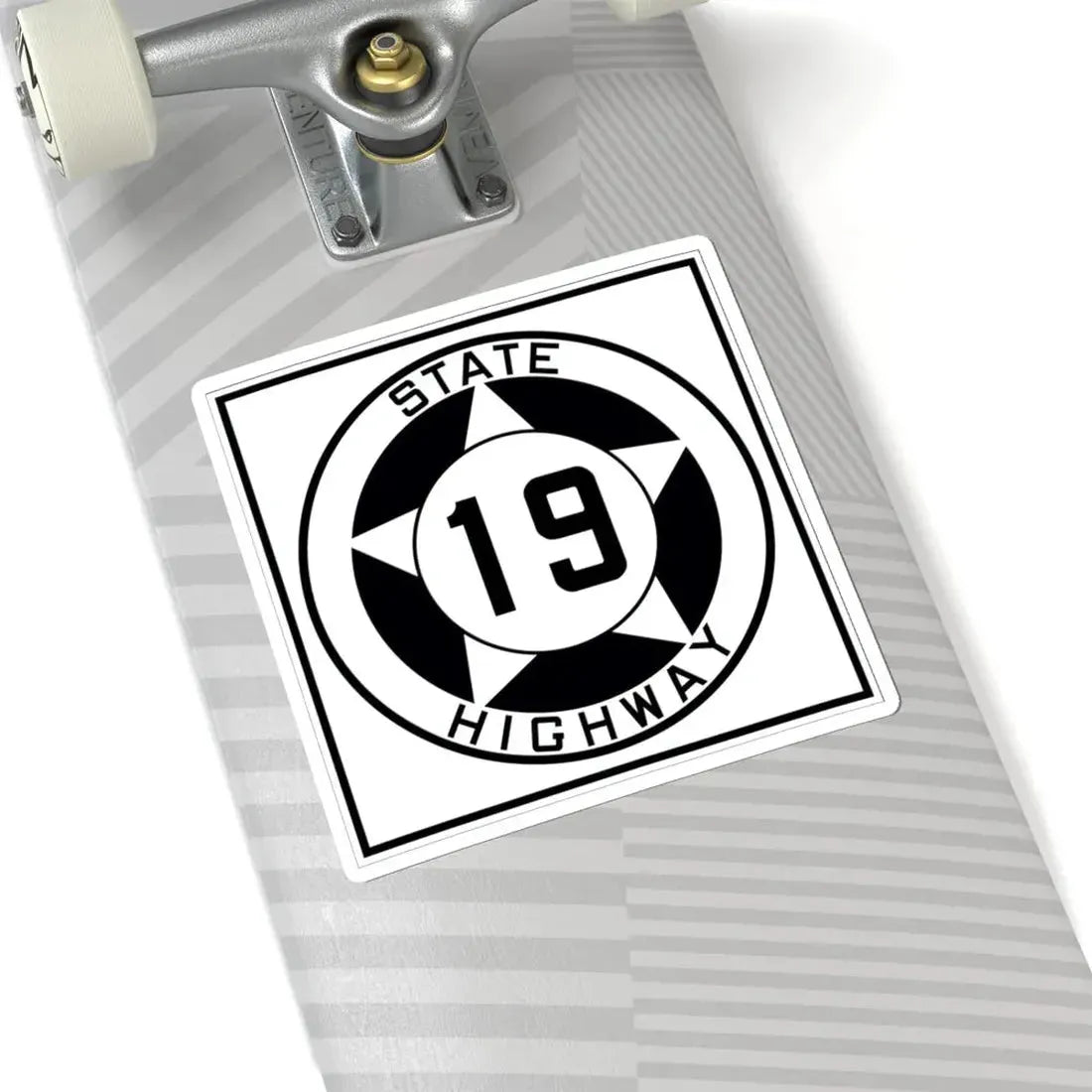 Texas 19 1935 (Texas) (Road Sign) STICKER Vinyl Kiss-Cut Decal - The Sticker Space