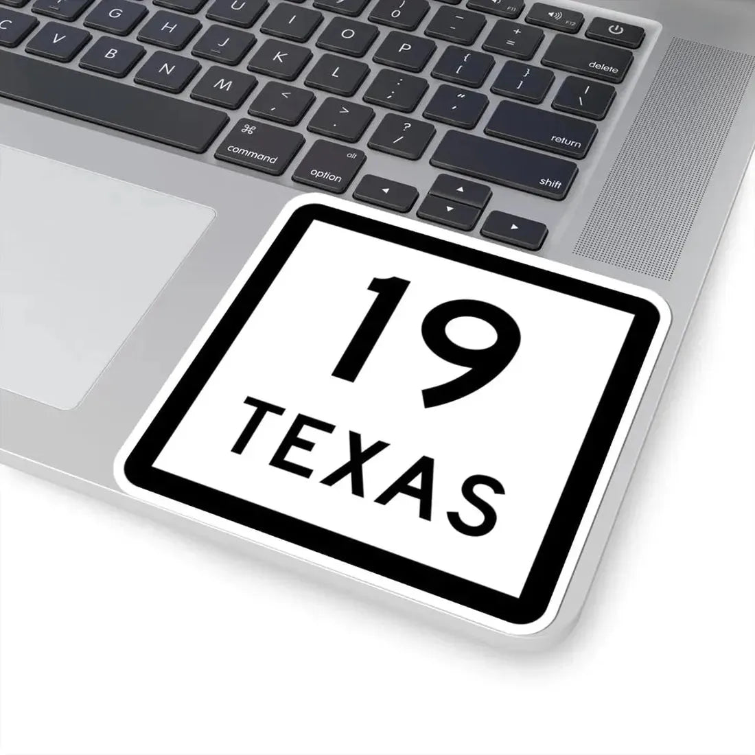 Texas 19 (Texas) (Road Sign) STICKER Vinyl Kiss-Cut Decal - The Sticker Space