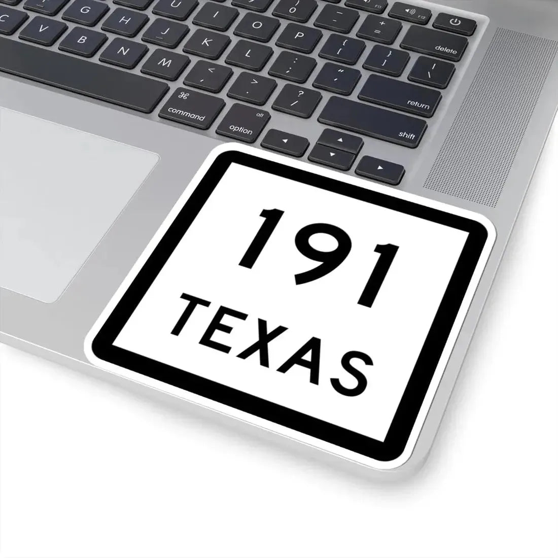 Texas 191 (Texas) (Road Sign) STICKER Vinyl Kiss-Cut Decal - The Sticker Space