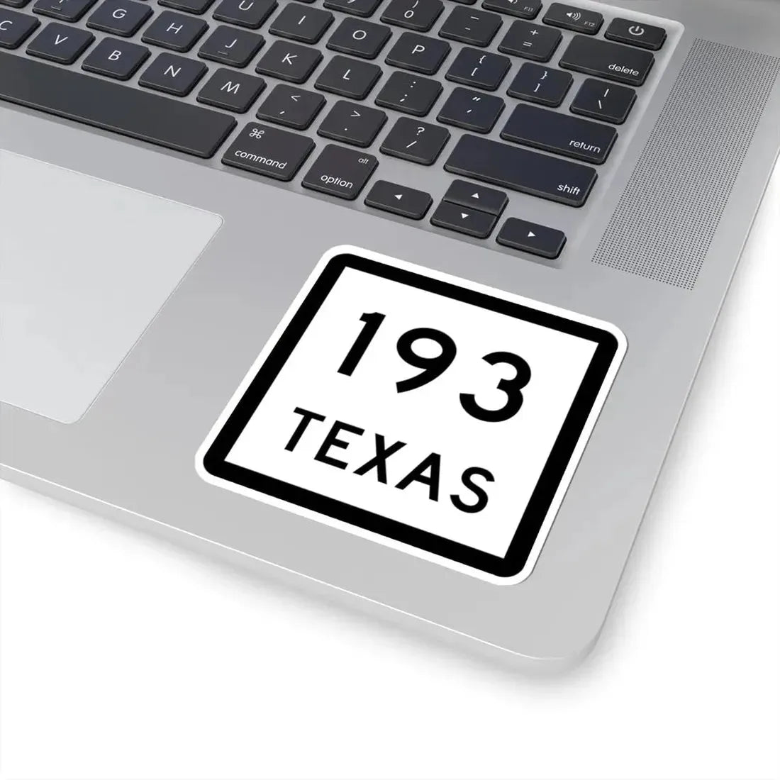 Texas 193 (Texas) (Road Sign) STICKER Vinyl Kiss-Cut Decal - The Sticker Space