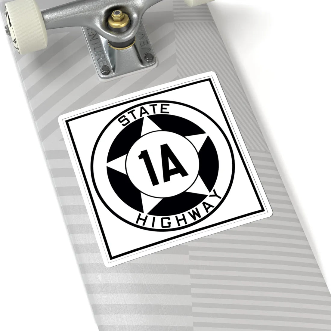 Texas 1A 1935 (Texas) (Road Sign) STICKER Vinyl Kiss-Cut Decal - The Sticker Space