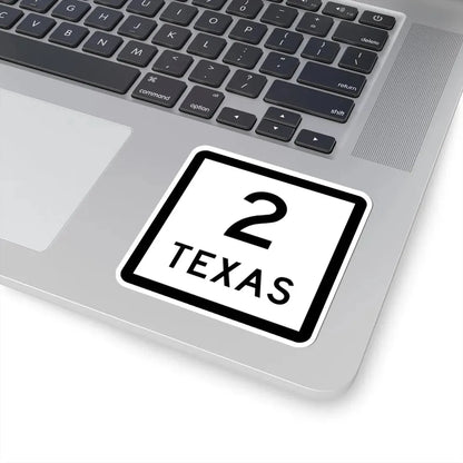 Texas 2 (Texas) (Road Sign) STICKER Vinyl Kiss-Cut Decal - The Sticker Space
