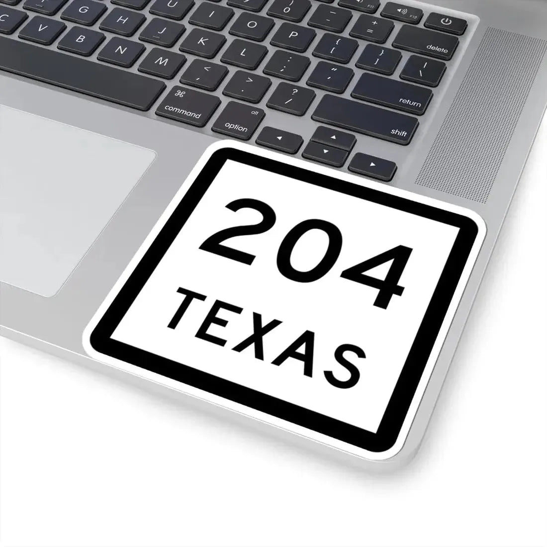 Texas 204 (Texas) (Road Sign) STICKER Vinyl Kiss-Cut Decal - The Sticker Space